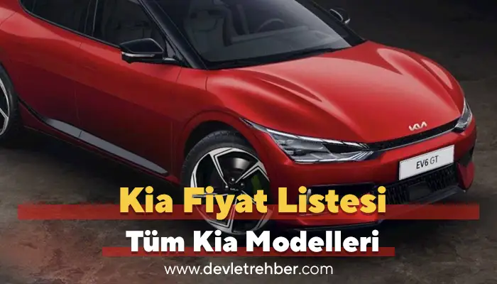 Kia Fiyat Listesi - Kia Modelleri